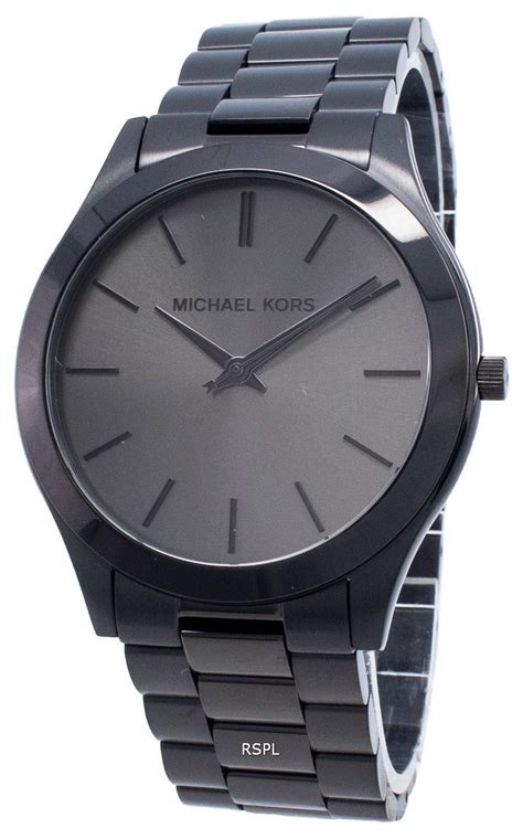 michael kors gun metal chronograph quartz men's|Michael Kors mk8507.